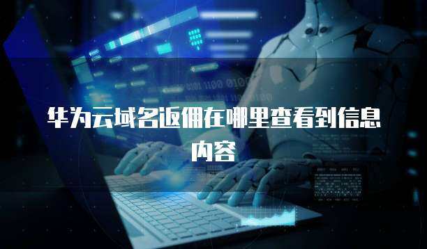 数据库返佣在哪里看到信息内容